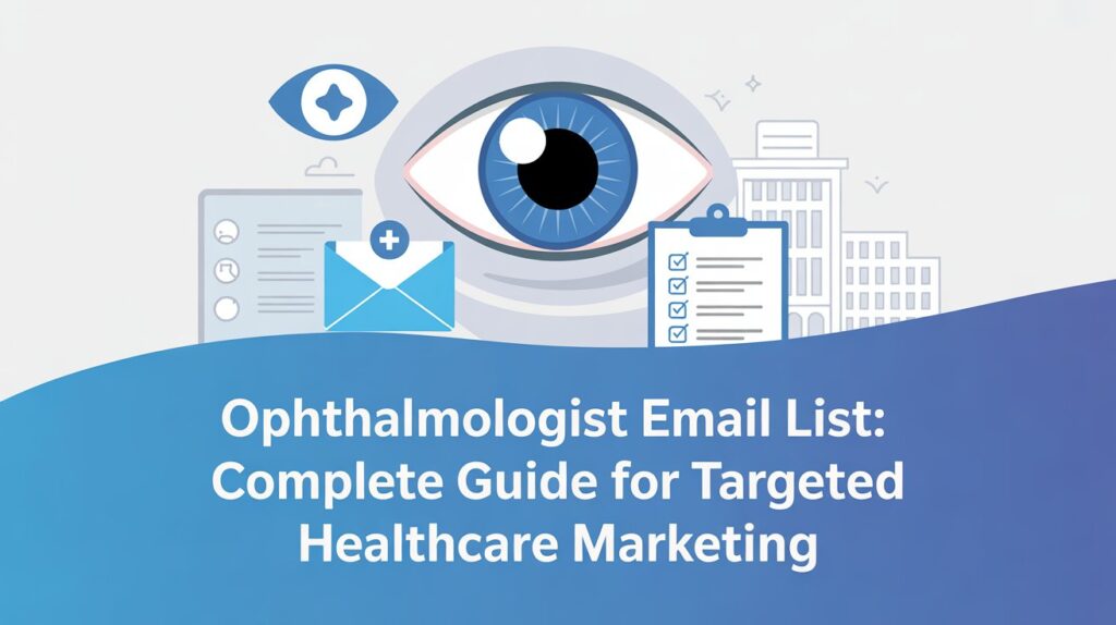 Ophthalmologist Email List Guide for Targeted Healthcare Marketing