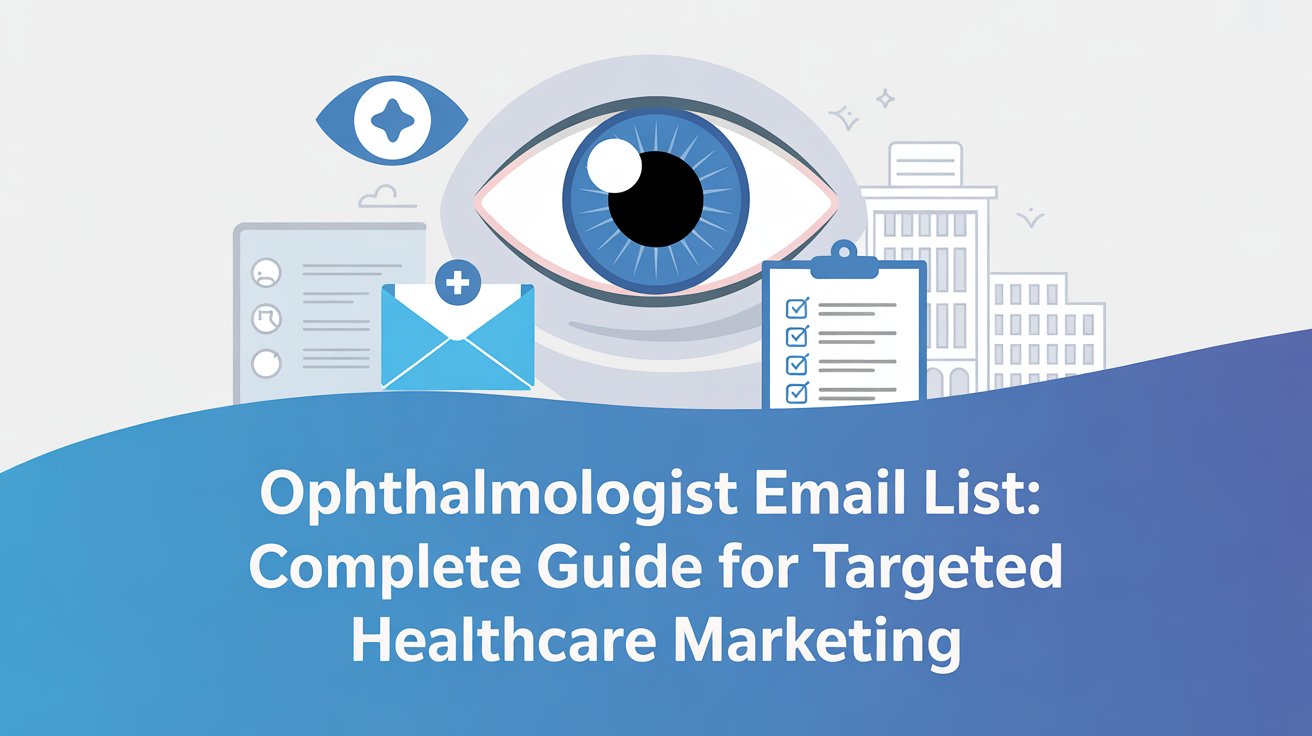 Ophthalmologist Email List Guide for Targeted Healthcare Marketing
