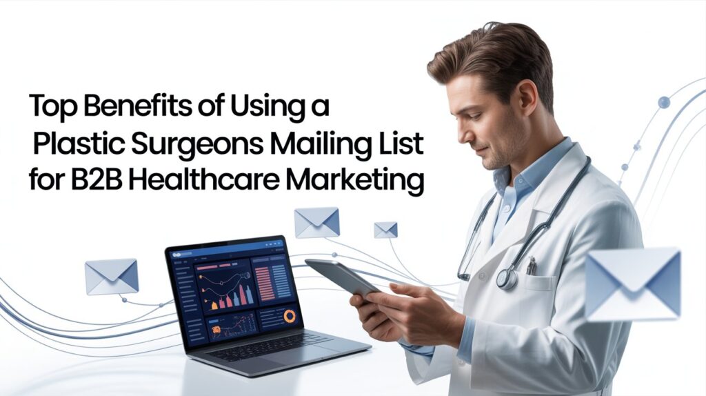 Top Benefits of Using a Plastic Surgeons Mailing List for B2B Healthcare Marketing