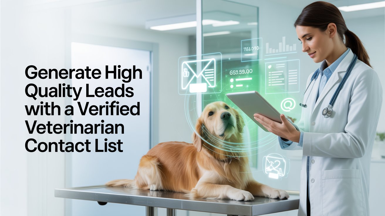 Veterinarian Email List: Buy Verified Vet Contacts for Targeted B2B Marketing