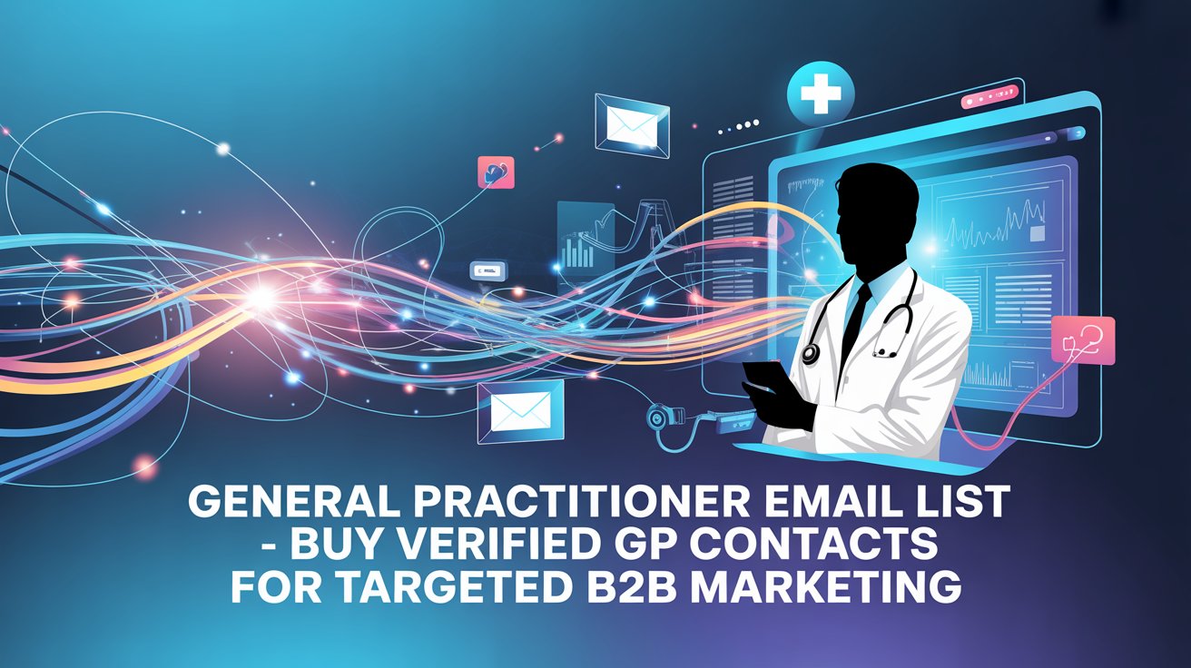 Best General Practitioner Email List for High-Quality B2B Leads