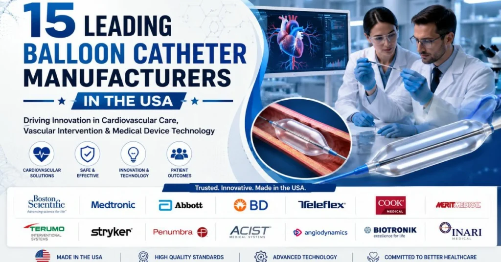 15 Leading Balloon Catheter Manufacturers in the USA