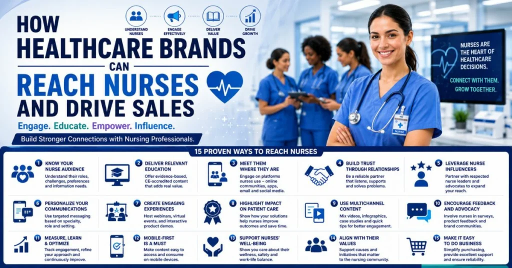 How Healthcare Brands Can Reach Nurses and Drive Sales