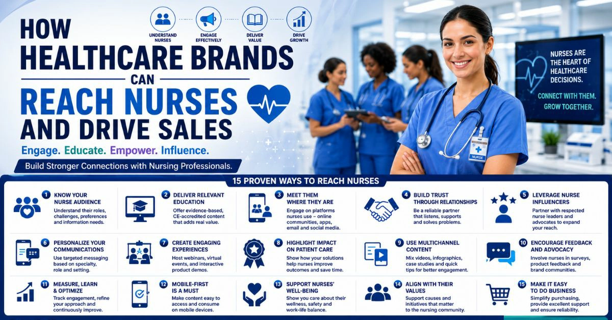 How Healthcare Brands Can Reach Nurses and Drive Sales
