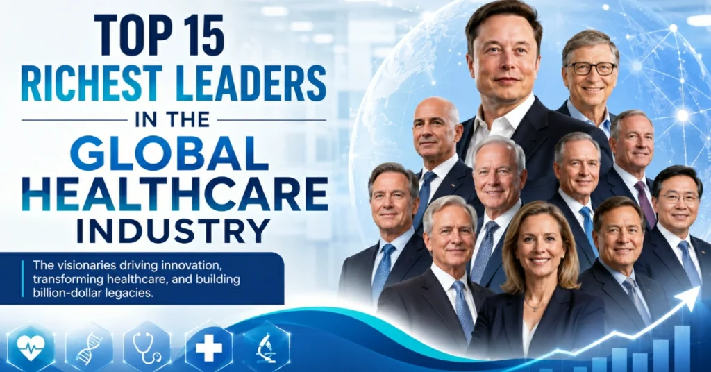 Top 15 Richest Leaders in the Global Healthcare Industry