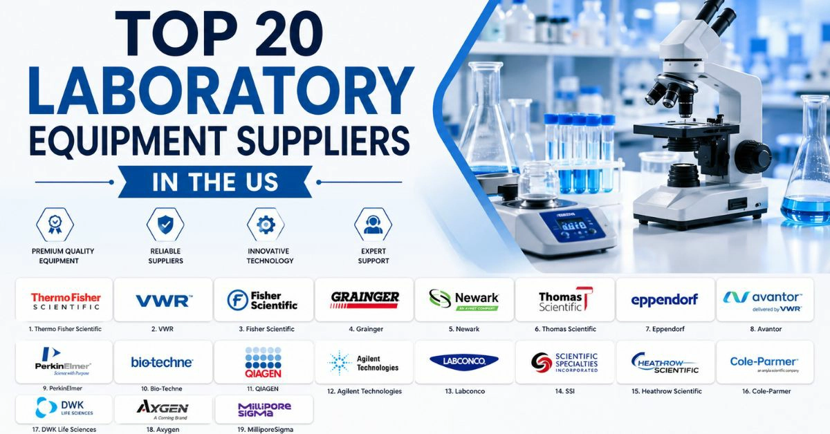 Top 20 Laboratory Equipment Suppliers in the US