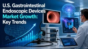 U.S. gastrointestinal endoscopic devices market growth with endoscopy equipment, AI medical imaging, and healthcare analytics