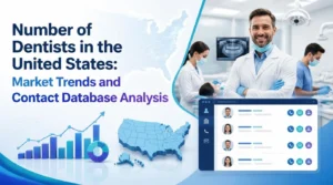 Number of dentists in the United States with dental market trends and contact database analysis