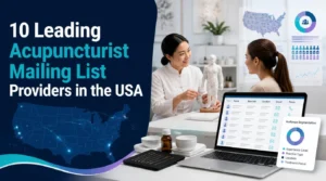 Acupuncturist mailing list providers in the USA with acupuncture clinic visuals and healthcare contact database analytics